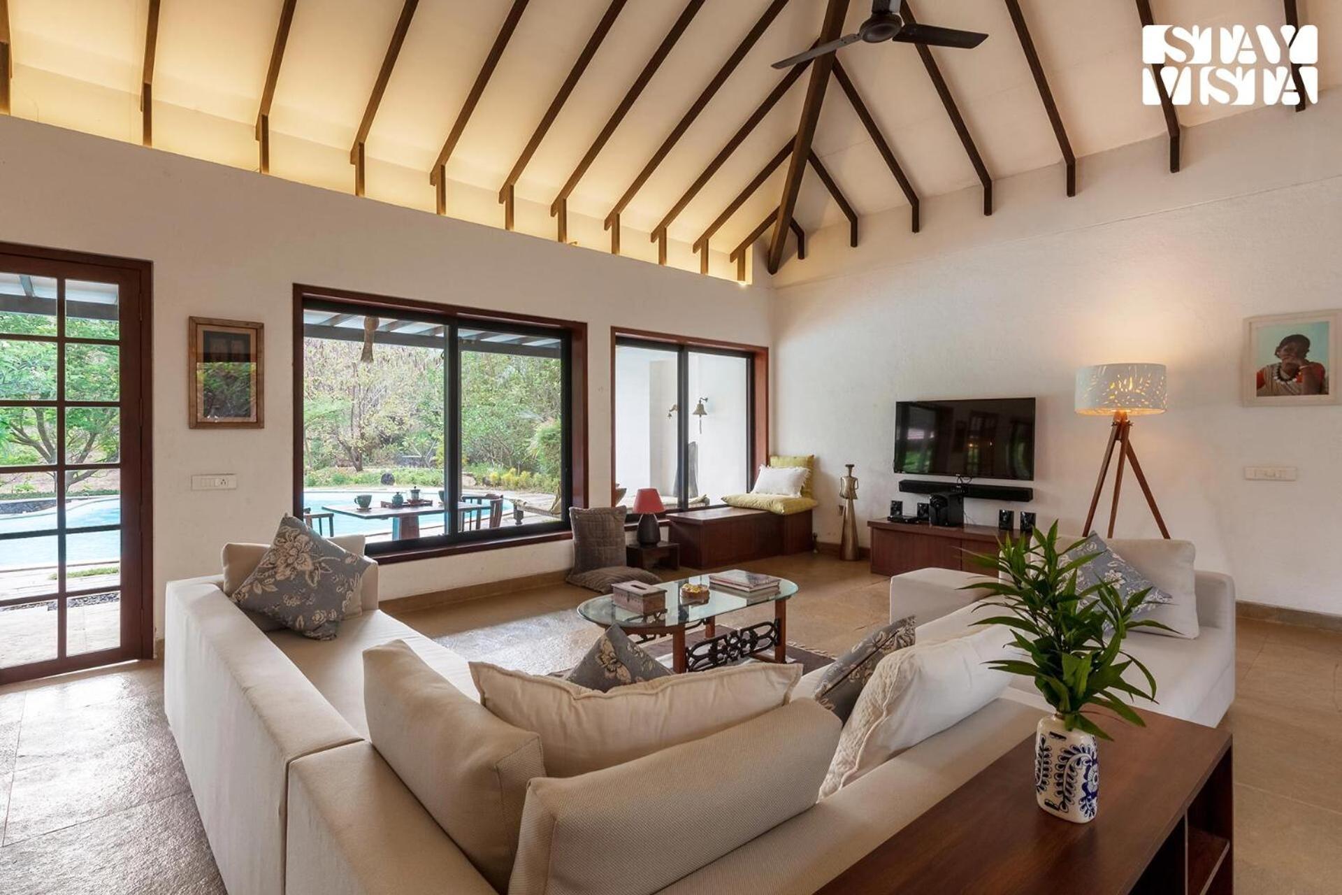 Wander Beyond By Stayvista - Featuring A Bali-Themed Abode And A Refreshing Swimming Pool Alībāg Exteriör bild