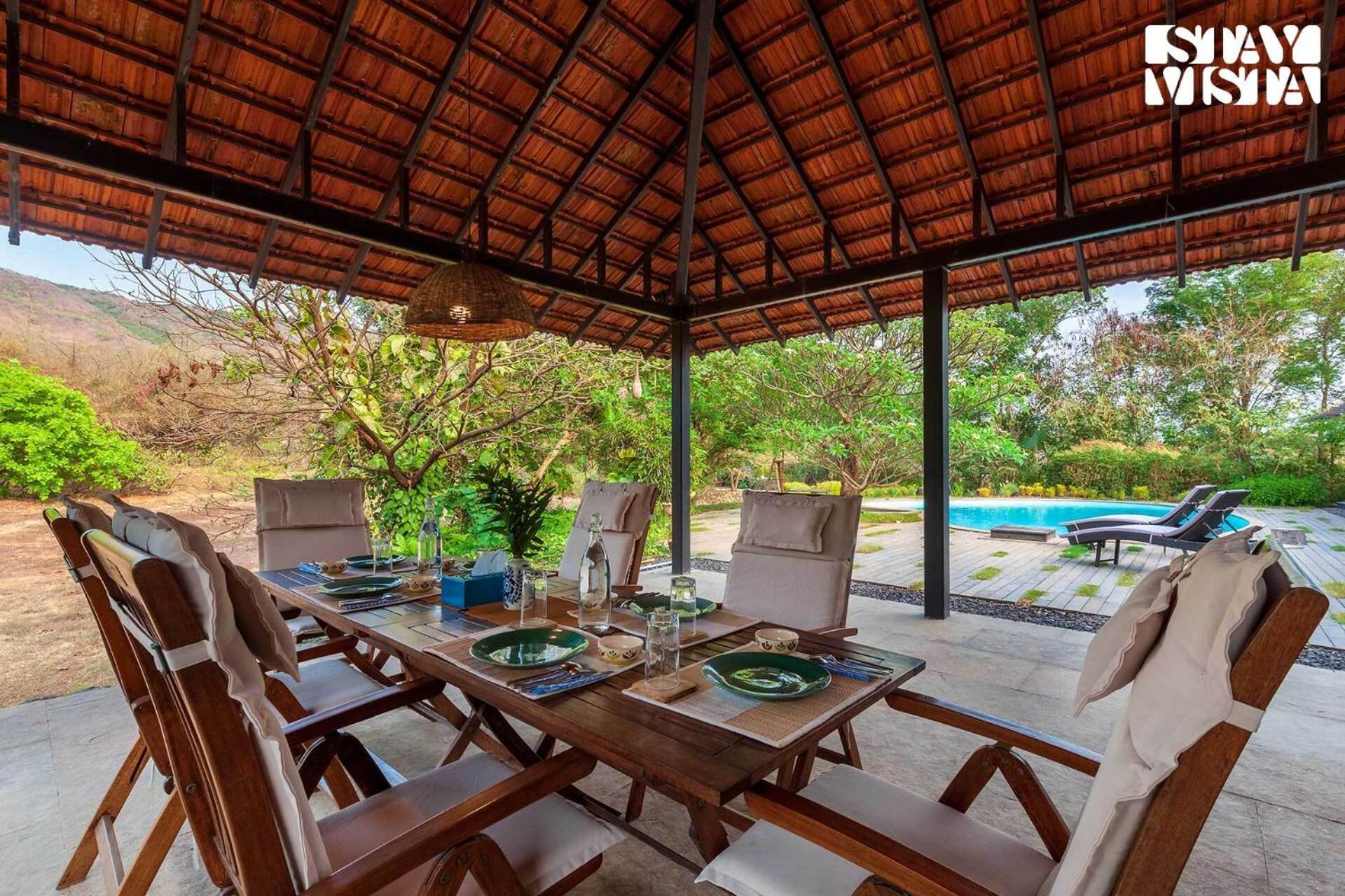 Wander Beyond By Stayvista - Featuring A Bali-Themed Abode And A Refreshing Swimming Pool Alībāg Exteriör bild