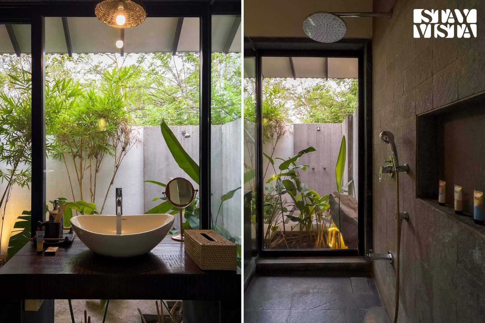 Wander Beyond By Stayvista - Featuring A Bali-Themed Abode And A Refreshing Swimming Pool Alībāg Exteriör bild
